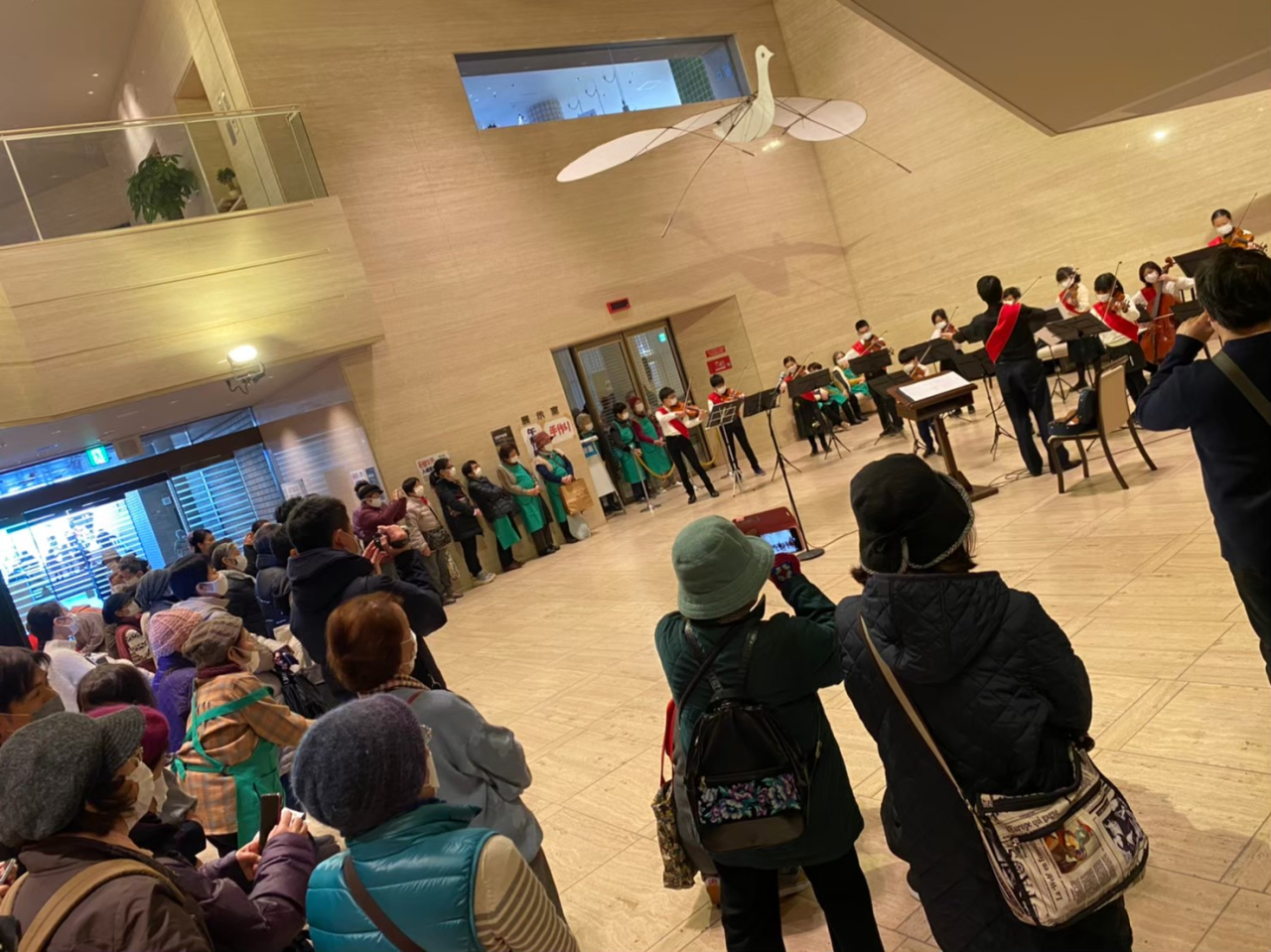 2021.12.18母子会祭り演奏の様子